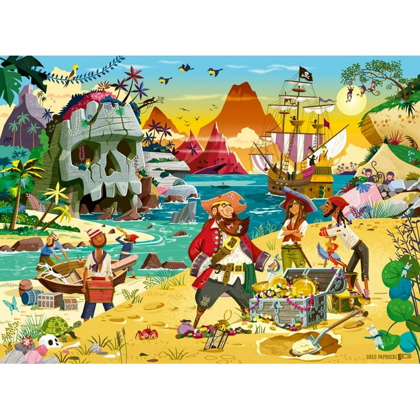 Rompecabezas Ravensburger Treasure! ¡100 piezas para niños