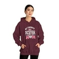 thumbnail image 6 of Baseball Hoodie Sweatshirt, My Favorite Player Calls Me Mom, 6 of 8