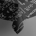 thumbnail image 5 of Math Equations Calculus Black Pattern Square Tablecloth,Waterproof Square Table Cover,Wipeable Spillproof Washable Table Cover for Home Kitchen Party Decor 42"X42"(107x107cm), 5 of 6