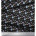 thumbnail image 3 of Soimoi polyester Crepe Fabric Artistic Floral Printed Craft Fabric by the Yard 52 Inch Wide, 3 of 3