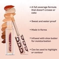 thumbnail image 4 of Typsy Beauty Correcteur Couvrance Totale Couvrance Totale, Finition Mate Naturelle Couvre Acné, Cicatrices et Imperfections Estompe les Ridules, pores et Rides Rhum Foncé 07 (5.8 g), 4 of 5