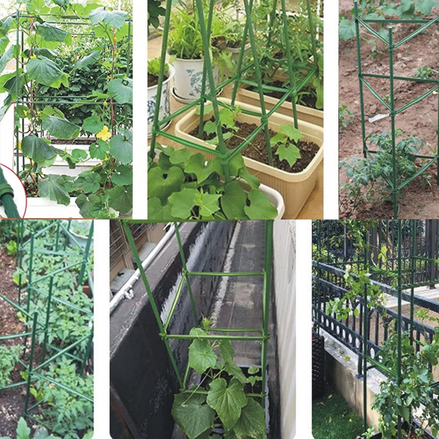 Tomato Cage,Garden Stakes,Garden Stakes for Plants,30 Pcs Garden Support Stake Arms for Tomato Cage,DIY Garden Bracket Accessories
