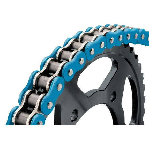 BikeMaster 525 BMXR X-Ring Chain - Colored (120 Links) (Blue)