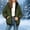 S2527-Army Green, variant on Women's Softshell Jacket Fleece Lined Waterproof Rain Coat Hooded Windbreaker Warm Snow Coat with Pockets XL