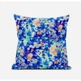 thumbnail image 2 of Sea Garden Rose Throw Pillow with Removable Cover in Light Green Magenta 20x20, 2 of 5