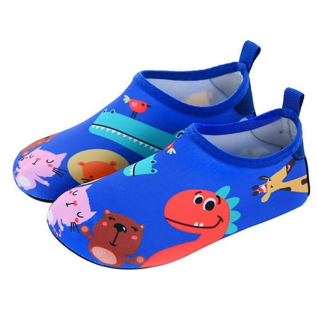 

Toyella Water Park Cartoon Rubber Sole Beach Socks Shoes Lan Jinlong 24to25cm