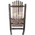 thumbnail image 4 of Rocking Chair Modern Wood Rocker Comfortable Ergonomic Design Indoor Outdoor Use, 4 of 5