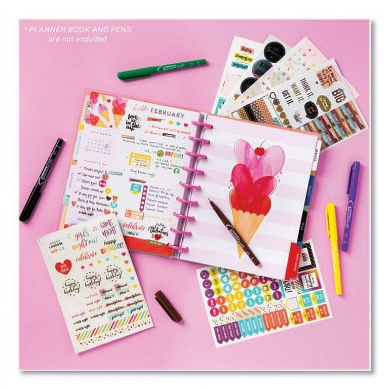 Planner Sticker Variety Pack for Moms, Budget, Family, Fitness, Holiday, Work, Assorted Colors, 1,820/Pack Planner Sticker Variety Pack for Moms, Budget, Family, Fitness, Holiday, Work, Assorted Colors, 1,820/Pack
