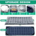 thumbnail image 2 of Slsy Folding Bed Cot with 3.3 Inch 2 Sided Mattress, 75"* 28" Folding Camping Cots with Carry Bag, Folding Sleeping Cot Guest Bed, 2 of 11