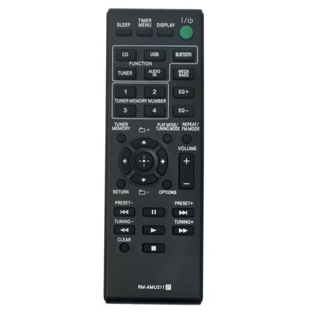 RM-AMU211 Replace Remote for Sony Home Audio MHC-ECL99BT MHC-ECL77BT HCD-ECL77BT