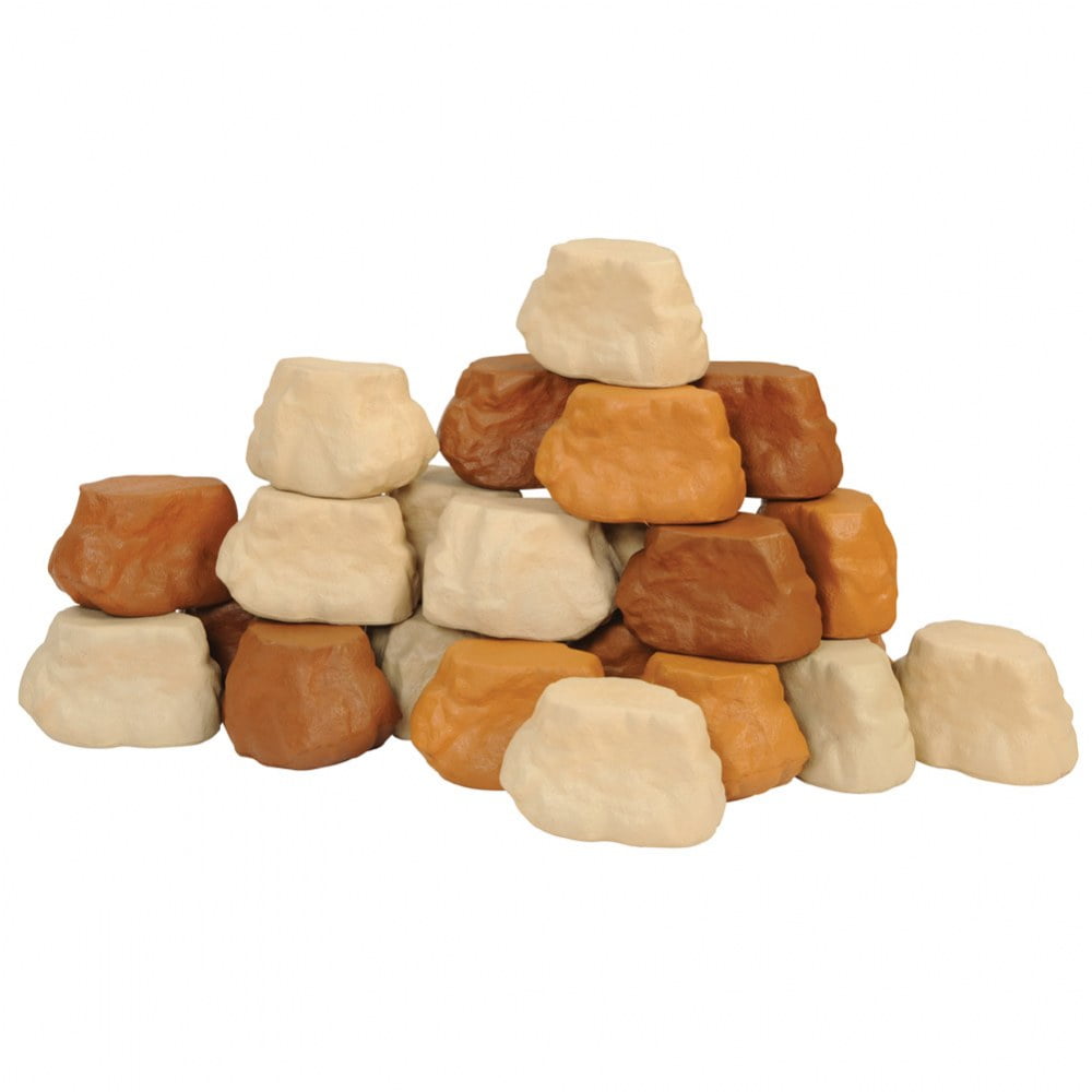 Kaplan Early Learning Foam Rock Wall Builders Set of 25