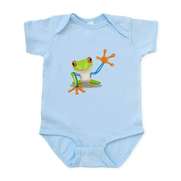 CafePress - Tree Frog Body Suit - Baby Light Bodysuit, Size Newborn - 24 Months