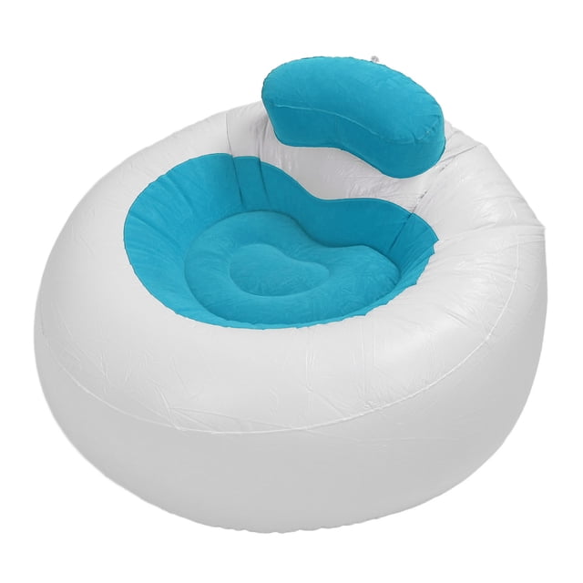 Inflatable Sofa Chair with Loving Heart Design, Inflatable Chair Multifunctional Portable Soft Couch for Living Room, Balcony, Outdoor