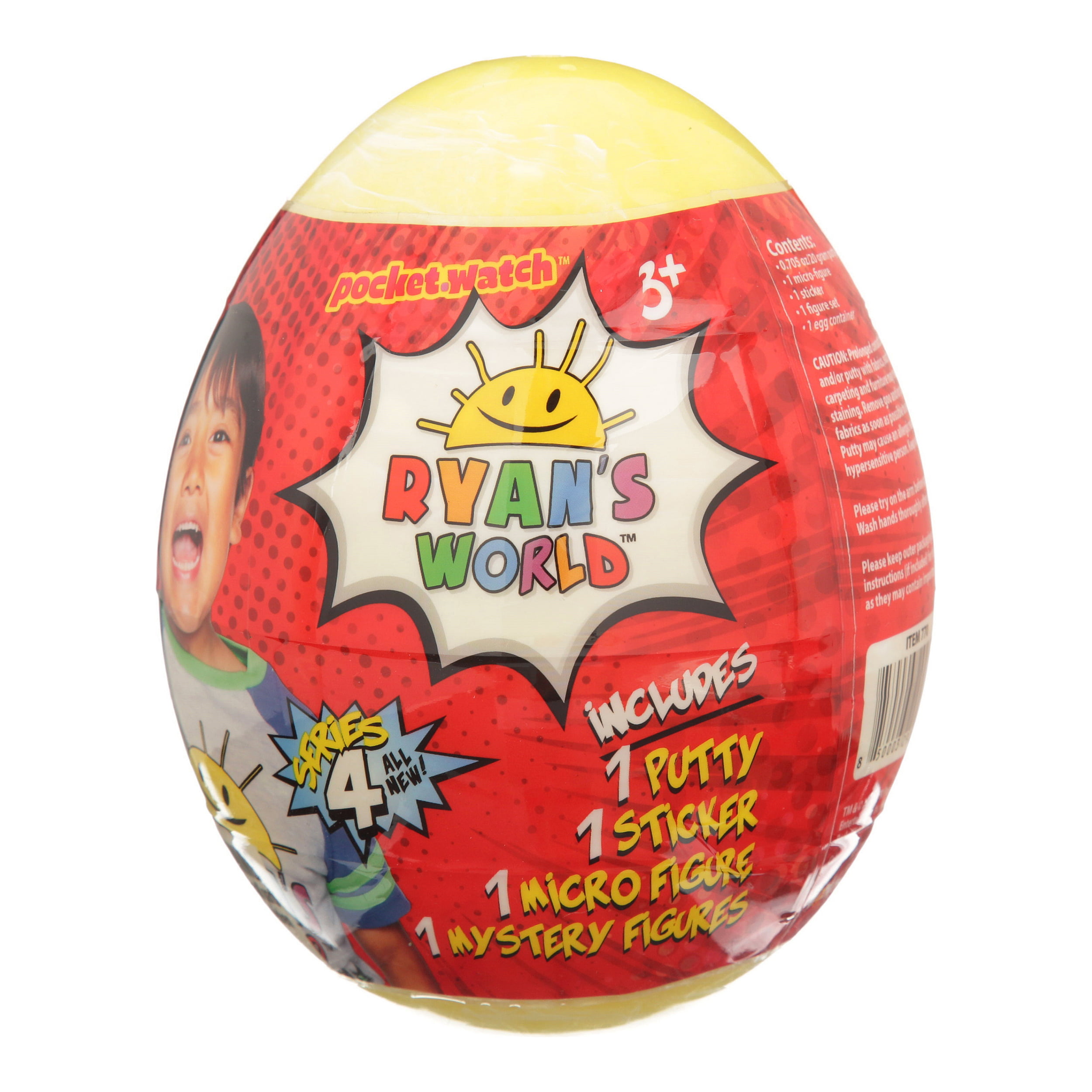 Mixed Colours RYAN'S WORLD 200012.506 Mini Mystery Egg Surprise