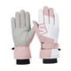thumbnail image 4 of Guantes de esquí de invierno, cálidos y gruesos, con pantalla táctil, cómodos y para snowboard. rosa blanco, 4 of 9