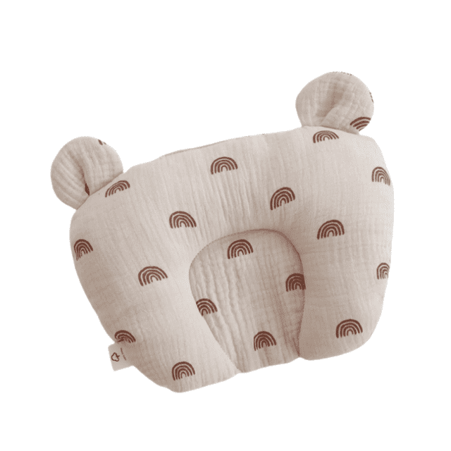 Almohadas Wünd Para Bebés Reposacabezas Ortopédicos Para Cunas Modelo Marrón