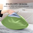 thumbnail image 4 of Yayeee Pillowcase King Size Set of 2 Satin Wrinkle Resistant Pillow Case, Green Martini Glass, 4 of 7