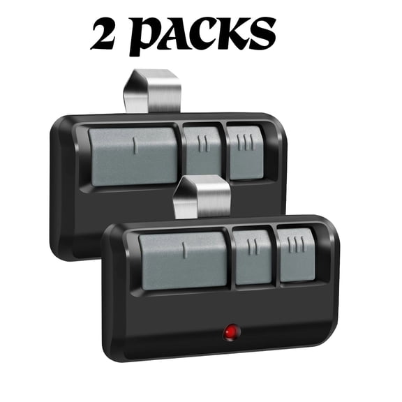 2 Replacement for LiftMaster Chamberlain Sears Craftsman 893MAX Garage Door Opener Remote 2 Pack
