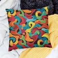 thumbnail image 2 of BANET Throw Pillow Cushion Cover, Color Pattern Summer Inspirations, Decorative Pillow Case 22x22in, 2 of 5