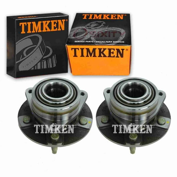 2 pc Timken 513190 Wheel Bearing Hub Assembly for 10359824 21990449 22702718 400.62006 713190 BR930323 Driveline Axle Axles Hubs