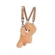 thumbnail image 4 of Mochila de oso de peluche, bolsa de peluche, lindo juguete de peluche suave de dibujos animados para regalo de vacaciones para niños Marrón claro, 4 of 9