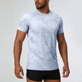 thumbnail image 2 of Leey-World Tshirt for Men Men's Cotton T-Shirts Oversized Unisex Tshirt Short Sleeve Casual Loose Fit Tee Vintage Streetwear Washed Top(White,L), 2 of 8