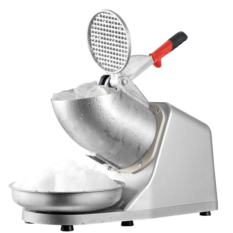 2000r/m Electric Ice Crusher Stainless Steel Blade Ice Shaver Snow Cone Machine