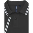 thumbnail image 2 of Asquith & Fox Mens Classic Fit Tipped Polo Shirt, 2 of 3