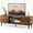 Brown, variant on EverPick Panel TV cabinet can store black cabinets, suitable for home living room office TV cabinet