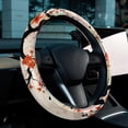thumbnail image 6 of Tree Car Wheel Cover 14.5 Inch PVC Leather Steering Wheel Cover Printing Auto Accessories, 6 of 6