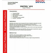 DINITROL 4010 Resistant Corrosion Inhibitor Transparent Beige 1L Can