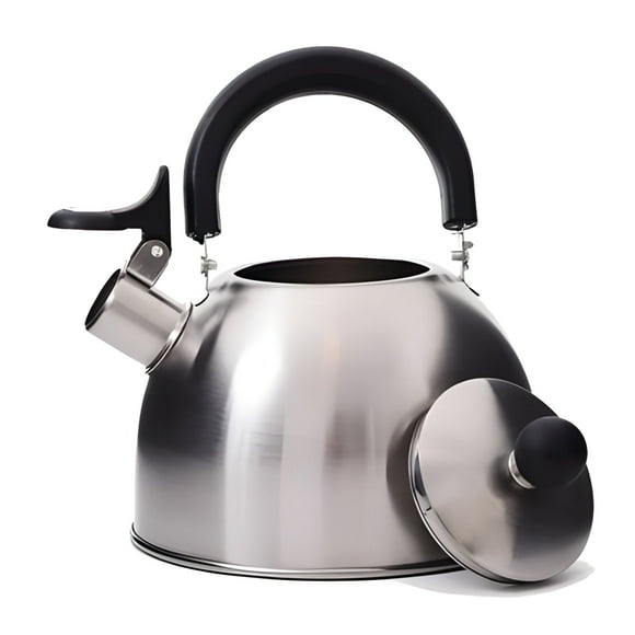 Hauz - Stovetop Whistling Kettle, 2 Liter Capacity, Made of Stainless Steel