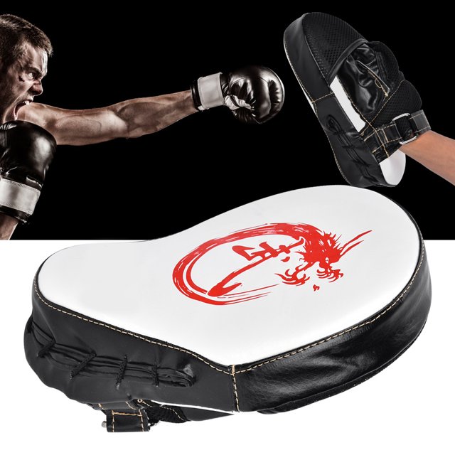 Almohadillas de boxeo, almohadillas para el el el objetivo manual curvado de mitts con el diseño de eva y Malla que absorben los amortiguadores para el atrenamiento de taekwondo de