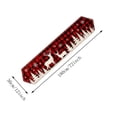 thumbnail image 2 of Trovenix Christmas Decorative Table Runner Long Strip Table Scarf For Dining Table Mantel Holiday Party Layout Winter Home Decor, 2 of 6