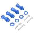 thumbnail image 1 of Adaptateur de Moyeu Hexagonal d'Extension de Roue, Adaptateurs d'Entraînement de Moyeu Hexagonal de Roue Durables en Alliage d'Aluminium Apparence Exquise pour 1/10 hors Route Voiture RC Bleu Foncé, 1 of 8