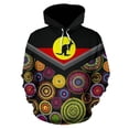 thumbnail image 2 of Novedades en sudaderas y sudaderas Sudadera con capucha aborigen de Australia Sudadera con capucha con estampado 3D para hombres Abrigo tipo jersey Ropa de moda genial para niños, 2 of 4