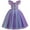 Purple Only, variant on Princess Little Mermaid Costume Ariel Dress for Grils Birthday Party Cosplay Costumes 3-10Years