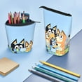 thumbnail image 4 of Kowoue Bluey Pattern Telescopic Pencil Bag Pen Holder Stationery Case, Stand-up Retractable Transformer Bag Organizer, 4 of 6