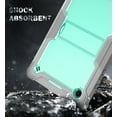 thumbnail image 2 of Galaxy Tab A8 10.5" Case (Model SM-X200 / SM-X205) - TECH CIRCLE [3-in-1] Protective Case Kickstand Shockproof Rugged Case Cover for Samsung Galaxy Tab A8 10.5-inch 2021 Release Tablet, Green, 2 of 8