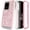 Pink Glitter, variant on For Samsung Galaxy S20 Case, Full-Body with Front PC Frame Shockproof Protective Bumper Cover, Support Wireless Charging, Impact Resist Durable Phone Case (Fantasy)
