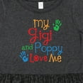 thumbnail image 4 of Inktastic My Gigi and Poppy Love Me Girls Toddler Dress, 4 of 5