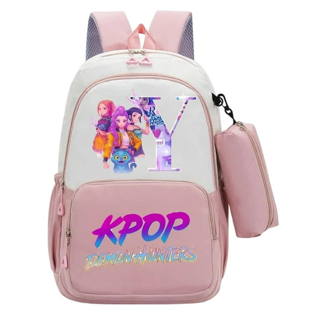 Two Piece Set with Backpack, School Backpack Unisex Shoulder Bag for School Travel, Durable Pencil Case Included, Functional Set for Students and Daily Use