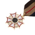 thumbnail image 5 of Vintage Style Fabric Badge Shirt Brooch Pin Costume Cosplay Uniform, 5 of 8