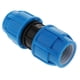 thumbnail image 1 of Conectores rápidos de PE duraderos para purificadores y tuberías de riego. Conector recto. 32mm, 1 of 7