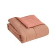 thumbnail image 3 of Mainstays Super Soft Microfiber Reversible Comforter, Full/Queen, Terracotta Dream, 1 Piece, 3 of 9