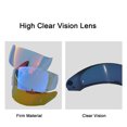 thumbnail image 3 of Amdohai Motorcycle High Clear Helmets Lens Fashion UV-Resistant Windshield Protective Cover Replacement for FF320 328 353 800, 3 of 8