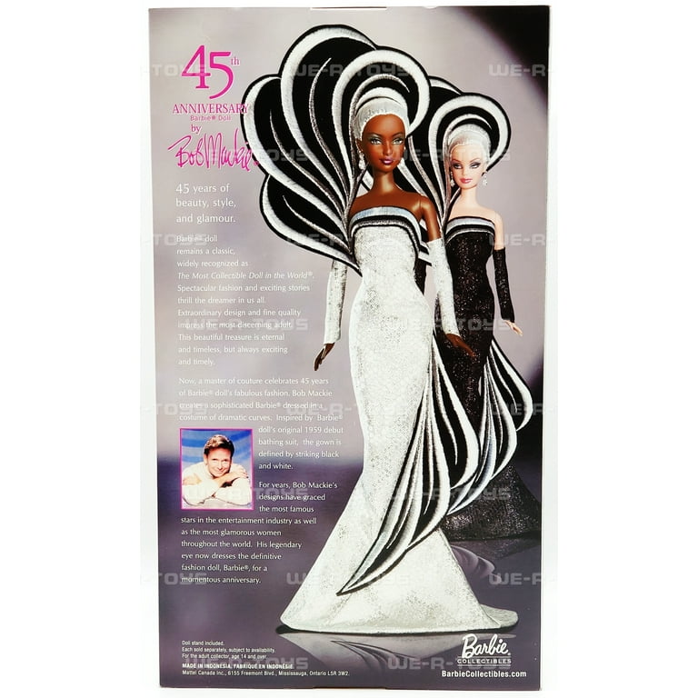 other - マテル バービー 45th Anniversary Barbie Doll 45th Anniversary Barbie Doll by Bob Mackie - Walmart.com