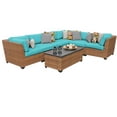 thumbnail image 1 of Tuscan 7 Piece Outdoor Wicker Patio Furniture Set 07b, 1 of 7