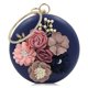thumbnail image 1 of Elegante bolso de noche para mujer, flor redonda, cena, fiesta, boda, embrague, bolso de hombro ZefeiWu 8390606921918, 1 of 1