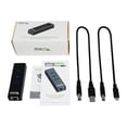 thumbnail image 4 of Plugable USB3-HUB3ME - Adaptateur Réseau - USB 3.0 - Ethernet Gigabit x 1 + USB 3.0 x 3, 4 of 7